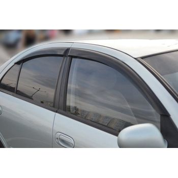 Дефлекторы окон для Nissan Almera Classic '06-13, (Cobra Tuning)