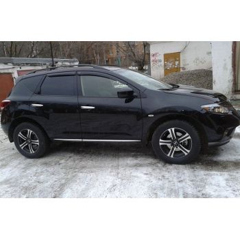 Дефлекторы окон для Nissan Murano '08-14, (Cobra Tuning)