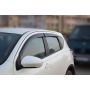Дефлекторы окон для Nissan Qashqai '06-14, (Cobra Tuning)