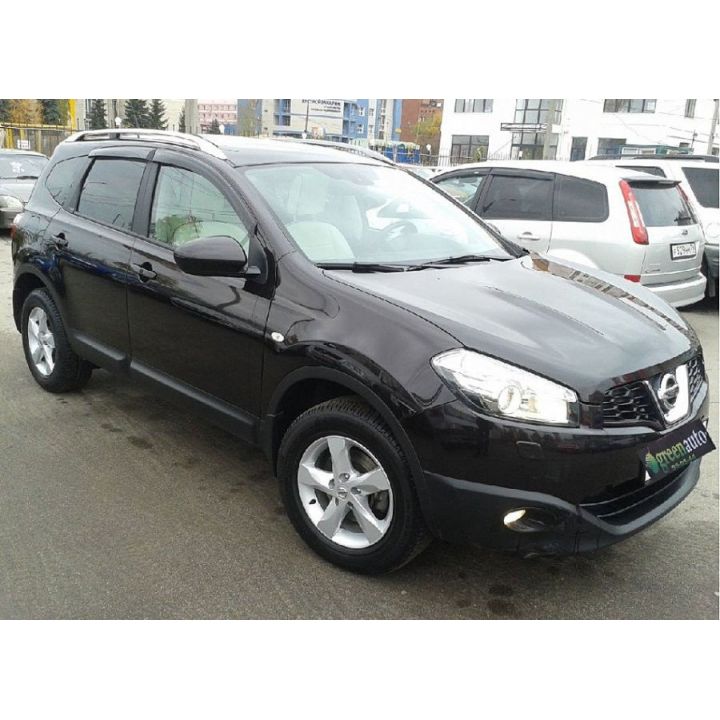 Дефлекторы окон для Nissan Qashqai +2 '08-14, (Cobra Tuning)