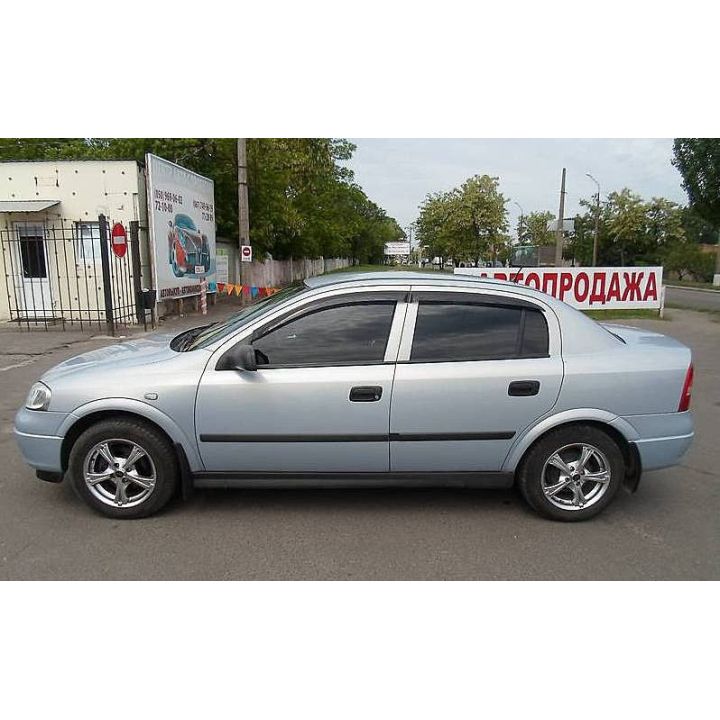 Дефлекторы окон для Opel Astra G '98-10, Sd/Hb (Cobra Tuning)