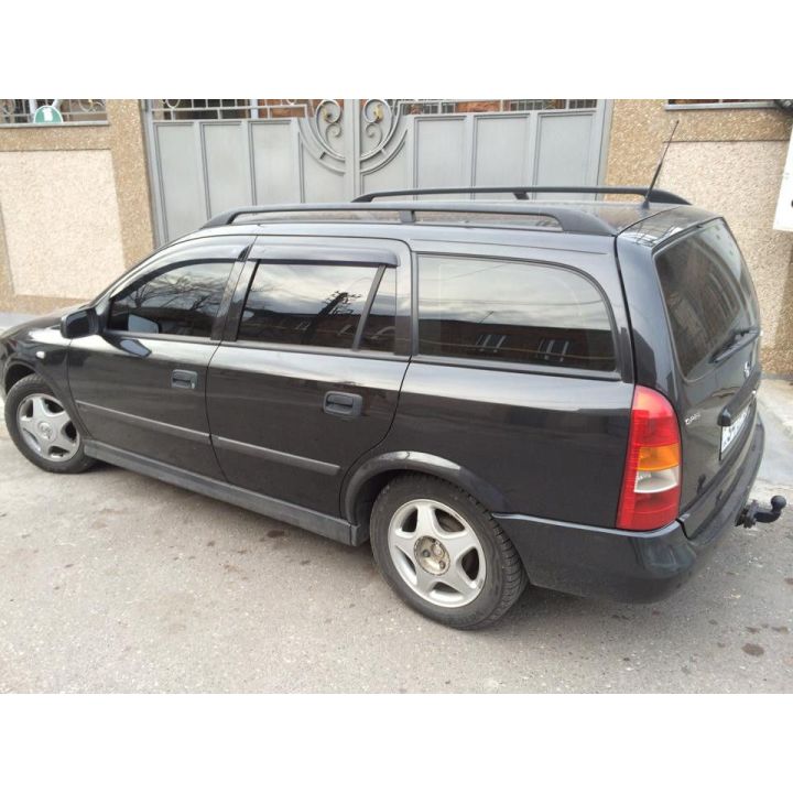 Дефлекторы окон для Opel Astra G '98-10, универсал (Cobra Tuning)