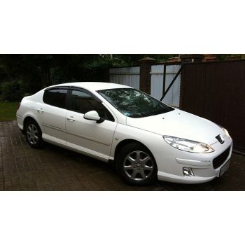 Дефлекторы окон для Peugeot 407 '04-10, седан (Cobra Tuning)