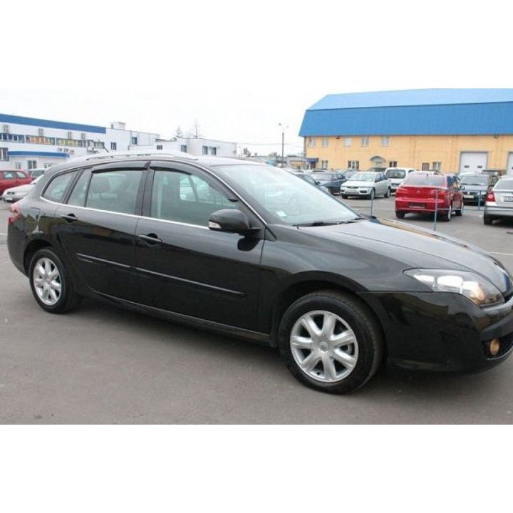 Дефлекторы окон для Renault Laguna '07-15, хетчбек (Cobra Tuning)