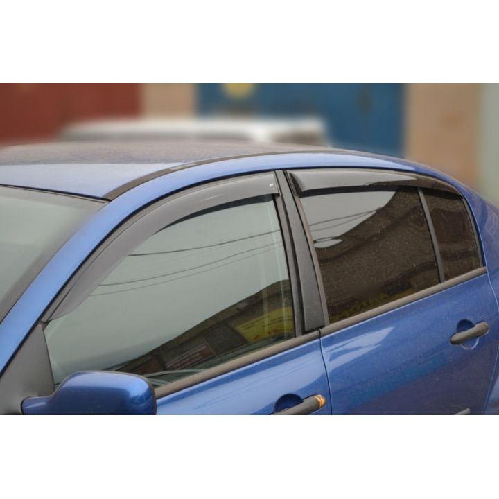 Дефлекторы окон для Renault Megane 2 '02-08, седан (Cobra Tuning)