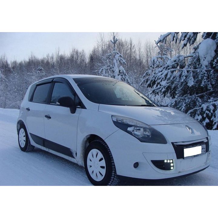 Дефлекторы окон для Renault Scenic 3 '09-15, (Cobra Tuning)