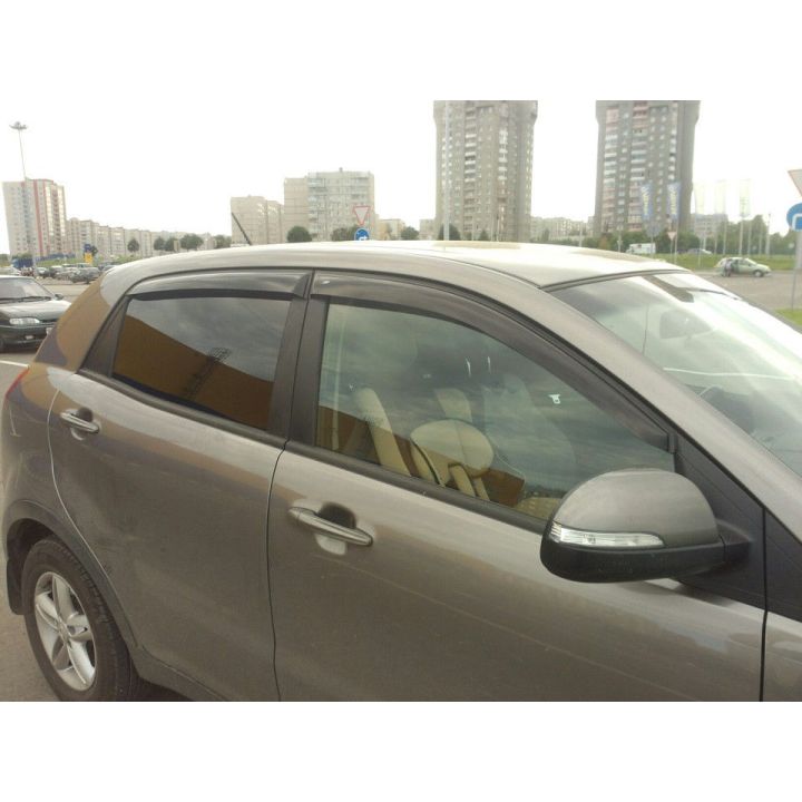 Дефлекторы окон для Ssangyong Korando '11-, (Cobra Tuning)