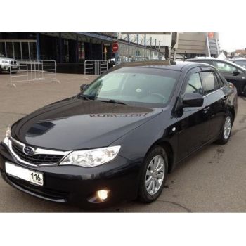 Дефлекторы окон для Subaru Impreza '07-12, (Cobra Tuning)