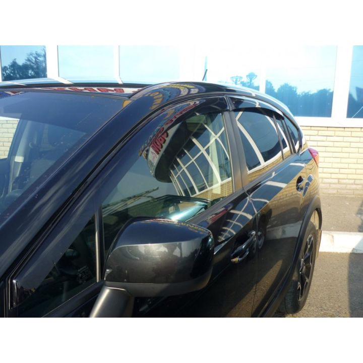 Дефлекторы окон для Subaru XV '11-16, (Cobra Tuning)