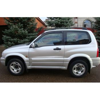 Дефлекторы окон для Suzuki Grand Vitara '98-05, 3d (Cobra Tuning)