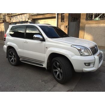 Дефлекторы окон для Toyota LC Prado 120 '03-09, 3d (Cobra Tuning)