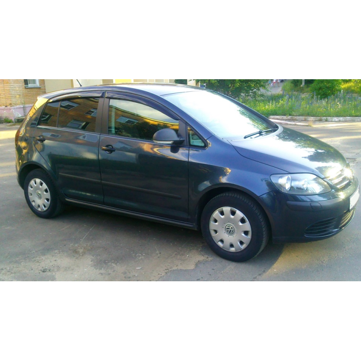 Дефлекторы окон для Volkswagen Golf Plus V '05-09, (Cobra Tuning)