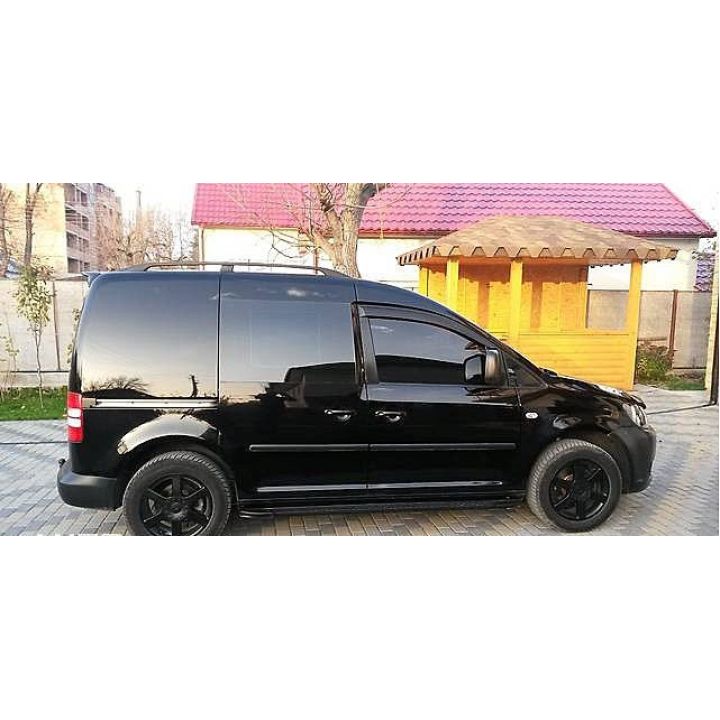 Дефлекторы окон для Volkswagen Caddy '04-15, (Cobra Tuning)