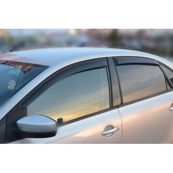 Дефлекторы окон для Volkswagen Polo '10-, седан (Cobra Tuning)