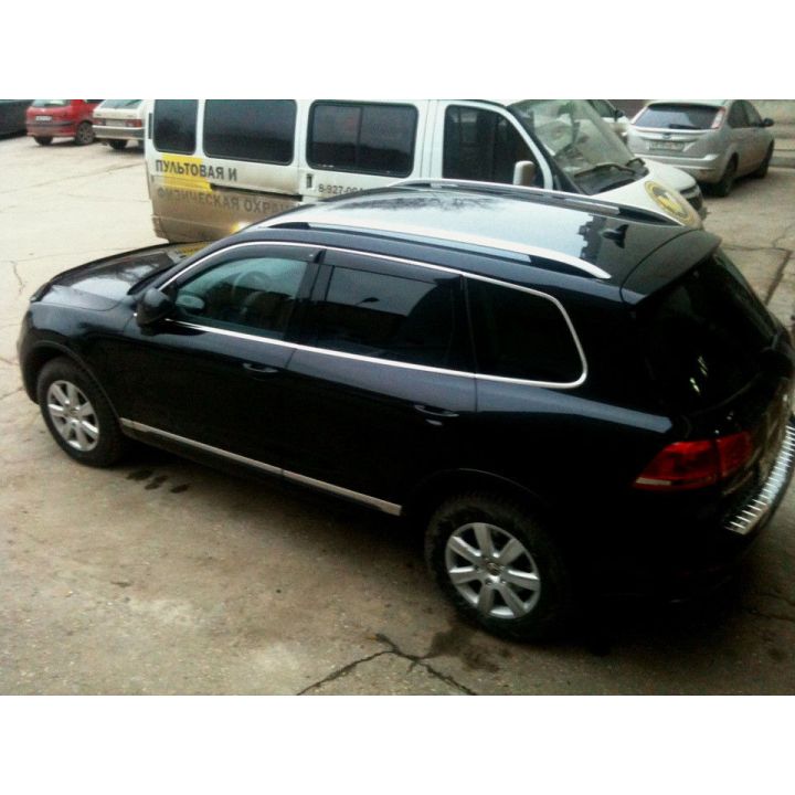 Дефлекторы окон для Volkswagen Touareg 2 '10-18, (Cobra Tuning)