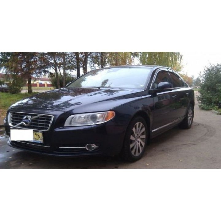 Дефлекторы окон для Volvo S80 '06-16, (Cobra Tuning)