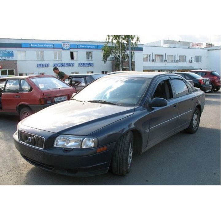 Дефлекторы окон для Volvo S80 '98-06, (Cobra Tuning)