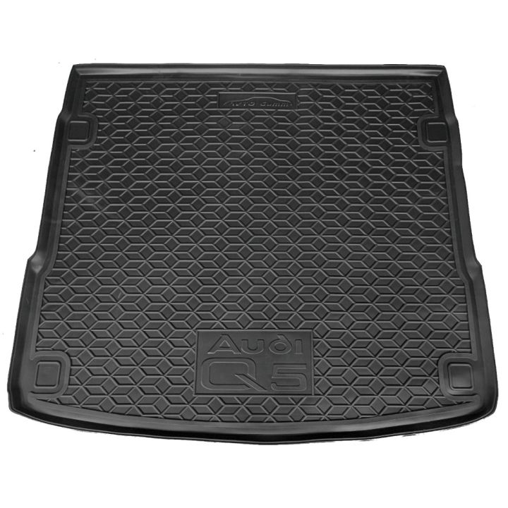 Коврик в багажник для Audi Q5 2017-, без уха, полиуретановый (AVTO-Gumm)