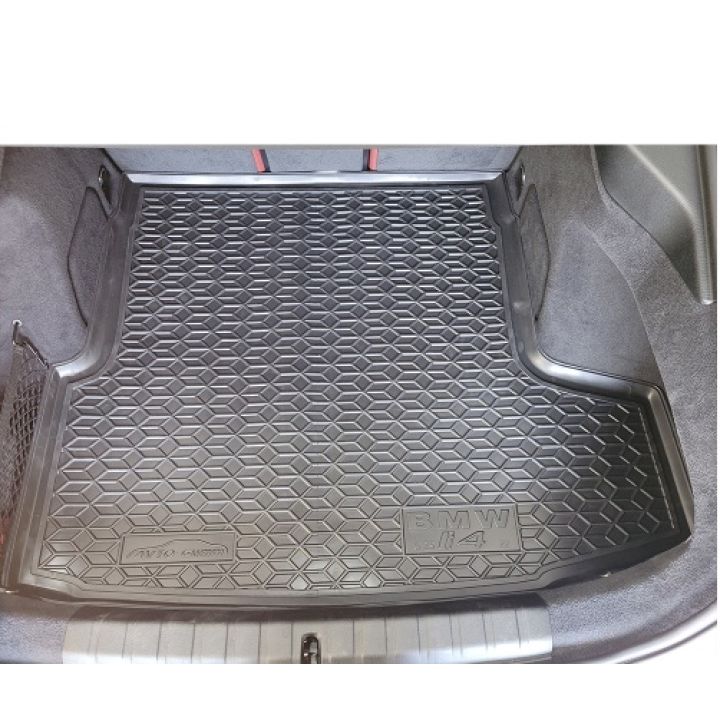 Коврик в багажник для BMW i4 G26 '21-, полиуретановый (AVTO-Gumm)