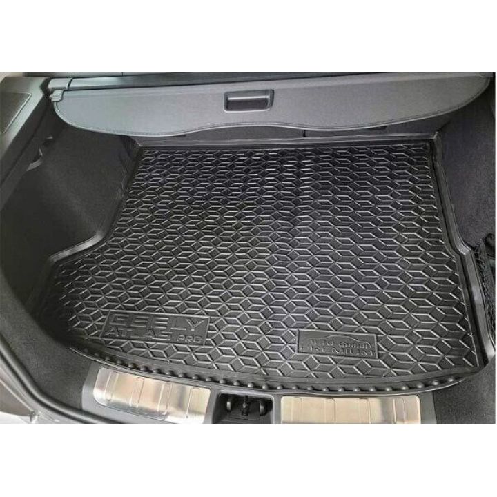 Коврик в багажник для Geely Atlas Pro '20- GF, полиуретановый (AVTO-Gumm)