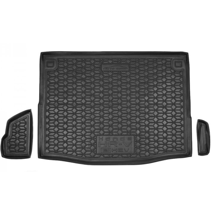 Коврик в багажник для Honda HR-V E:HEV '21-, полиуретановый (AVTO-Gumm)