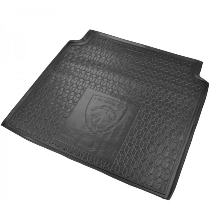 Коврик в багажник для Peugeot 408 (P54) '23-, полиуретановый (AVTO-Gumm)