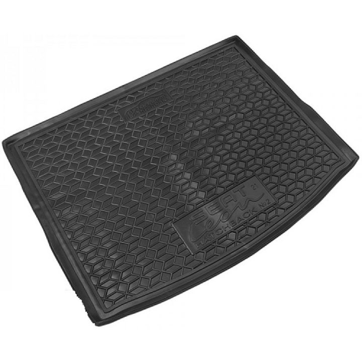 Коврик в багажник для Seat Leon 4 '20- хетчбэк, верхний, полиуретановый (AVTO-Gumm)