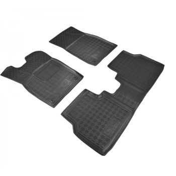 Коврики в салон для Audi Q4 e-tron '21-, резиновые (AVTO-Gumm)
