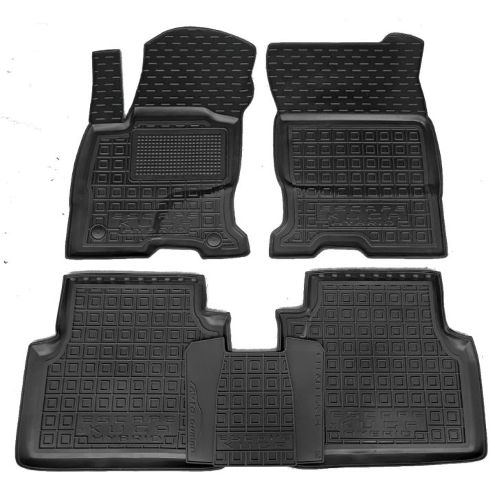 Коврики в салон для Ford Escape 4 '19- гибрид, резиновые, (AVTO-Gumm)