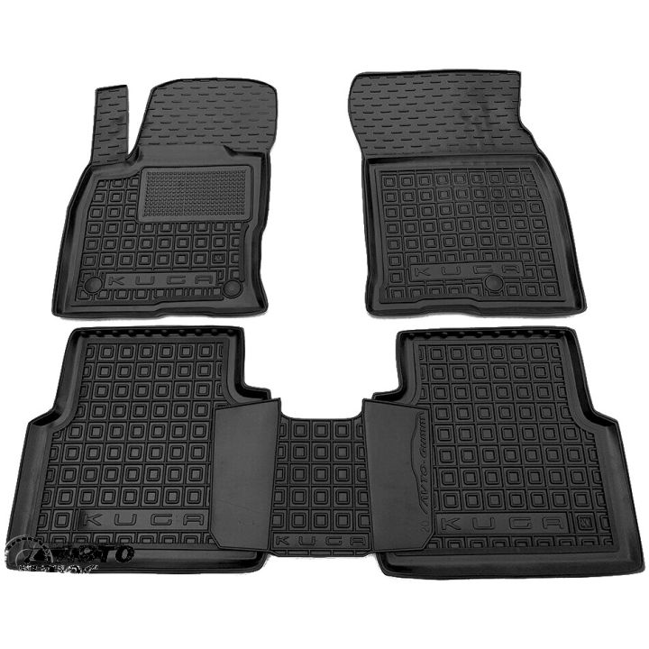 Коврики в салон для Ford Escape 4 '19-, резиновые, (AVTO-Gumm)