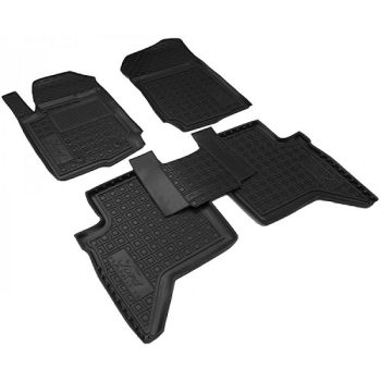 Коврики в салон для Ford Ranger '18-21, резиновые, (AVTO-Gumm)