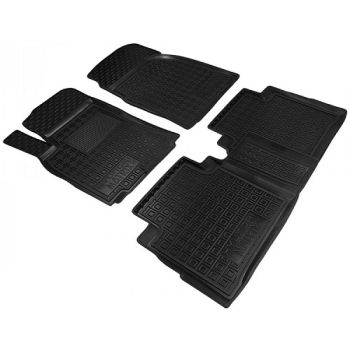 Коврики в салон для Hyundai Matrix '01-10, резиновые (AVTO-Gumm)