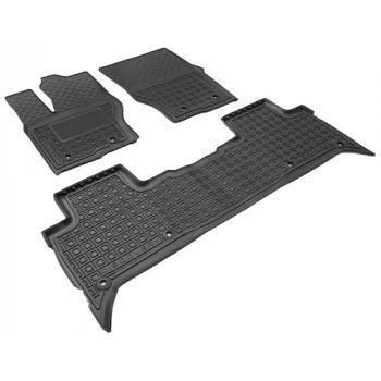 Коврики в салон для Land Rover Discovery 5 2017 -, резиновые (AVTO-Gumm)