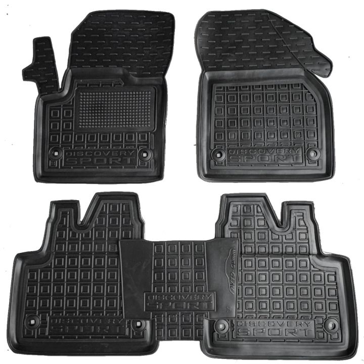 Коврики в салон для Land Rover Discovery Sport '19-, резиновые (AVTO-Gumm)