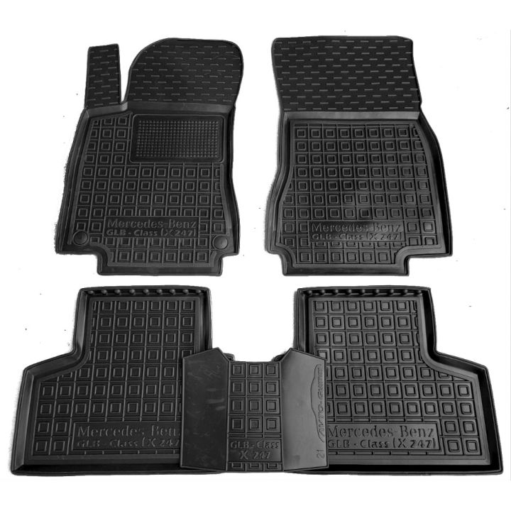 Коврики в салон для Mercedes GLB-Class X247 '19-, резиновые (AVTO-Gumm)