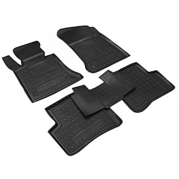 Коврики в салон для Mercedes GLK-Class X204 '09-15, резиновые (AVTO-Gumm)