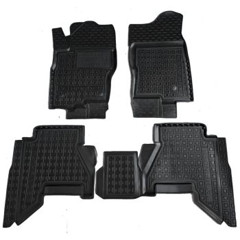 Коврики в салон для Nissan Pathfinder R51 '11-14, резиновые (AVTO-Gumm)
