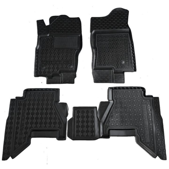 Коврики в салон для Nissan Pathfinder R51 '11-14, резиновые (AVTO-Gumm)