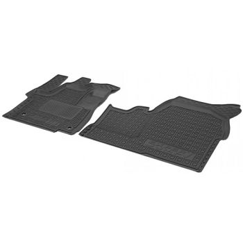 Коврики в салон для Peugeot Expert '16- (1+2), резиновые (AVTO-Gumm)