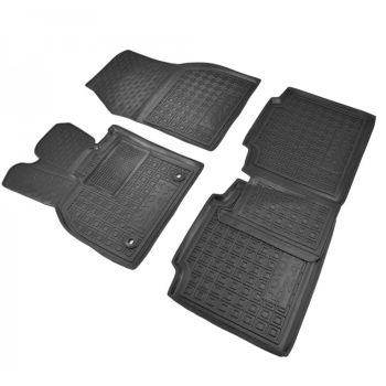 Коврики в салон для Toyota bZ4X '22-, резиновые (AVTO-Gumm)