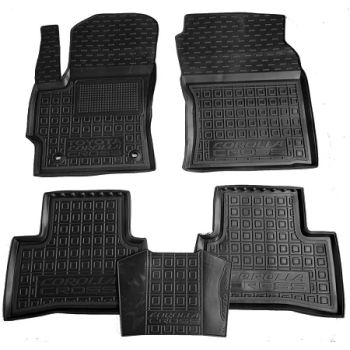 Коврики в салон для Toyota Corolla Cross '23-, резиновые (AVTO-Gumm)