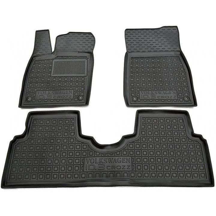 Коврики в салон для Volkswagen iD. 3 '20-, резиновые (AVTO-Gumm)