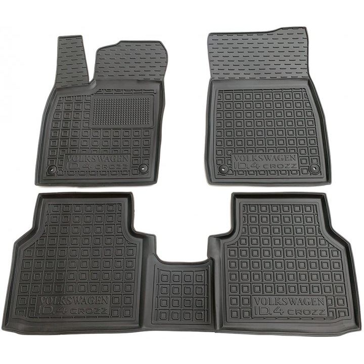 Коврики в салон для Volkswagen iD. 4 '20-, резиновые (AVTO-Gumm)