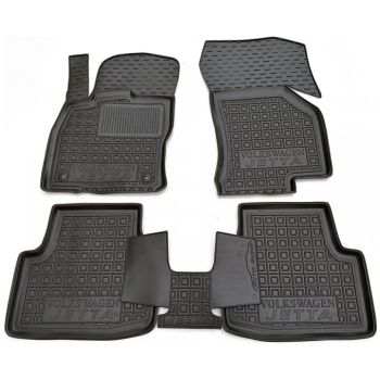 Коврики в салон для Volkswagen Jetta 7 '20-, резиновые (AVTO-Gumm)