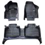 Коврики в салон для Lincoln MKZ '12-19, из экокожи черные (Skopa)