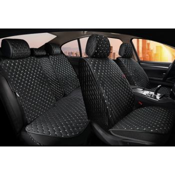 Универсальные чехлы на сиденья Sultan plus, черный / серый (CarFashion)