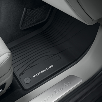 Коврики в салон оригинальные для Porsche Panamera 2 '16-23, резиновые (Original)