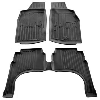 Коврики в салон 3D для Mitsubishi L200 3 '96-06, правый руль, полиуретан ТЭП (Stingray)