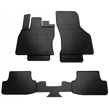 Коврики в салон для Seat Leon 4 '20-, резиновые черные (Stingray)