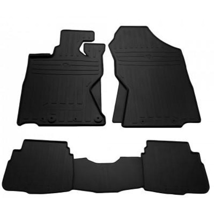 Коврики в салон для Subaru Outback 6 '20-, резиновые черные (Stingray)